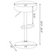 Ramses Adjustable Bar Stool - Home Discount Furniture - NJ-linden