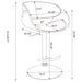 Dana Adjustable Bar Stool - Home Discount Furniture - NJ-linden