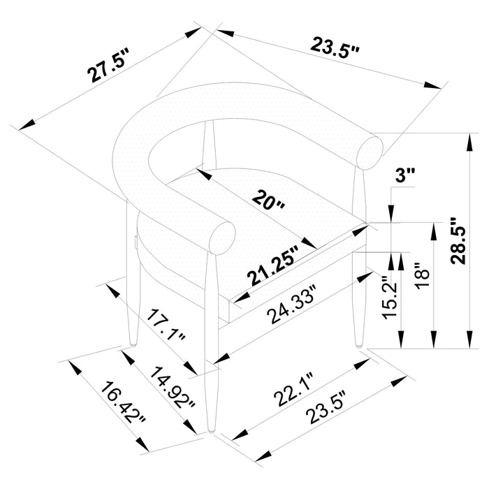 Edson 5 Pc Dining Set - Home Discount Furniture - NJ-linden