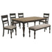 Bridget 6 Pc Dining Set - Home Discount Furniture - NJ-linden