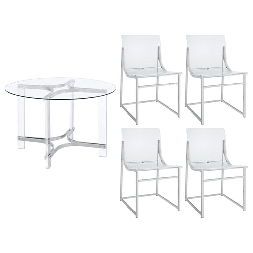 Keeling 5 Pc Dining Set - Home Discount Furniture - NJ-linden