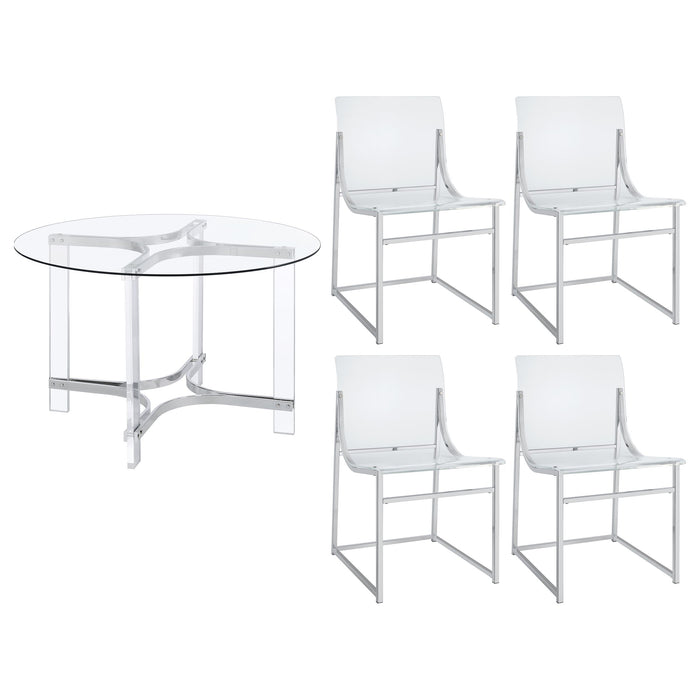 Keeling 5 Pc Dining Set - Home Discount Furniture - NJ-linden