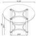 Keeling 5 Pc Dining Set - Home Discount Furniture - NJ-linden