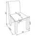 Tordera Side Chair - Home Discount Furniture - NJ-linden