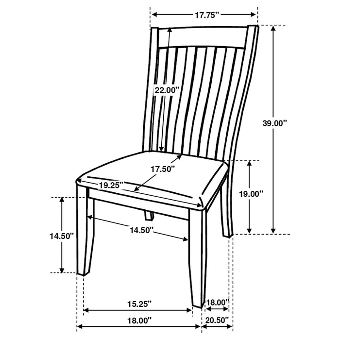 Nogales Side Chair - Home Discount Furniture - NJ-linden