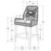 Nakia Counter Stool - Home Discount Furniture - NJ-linden