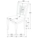 Appleton Side Chair - Home Discount Furniture - NJ-linden