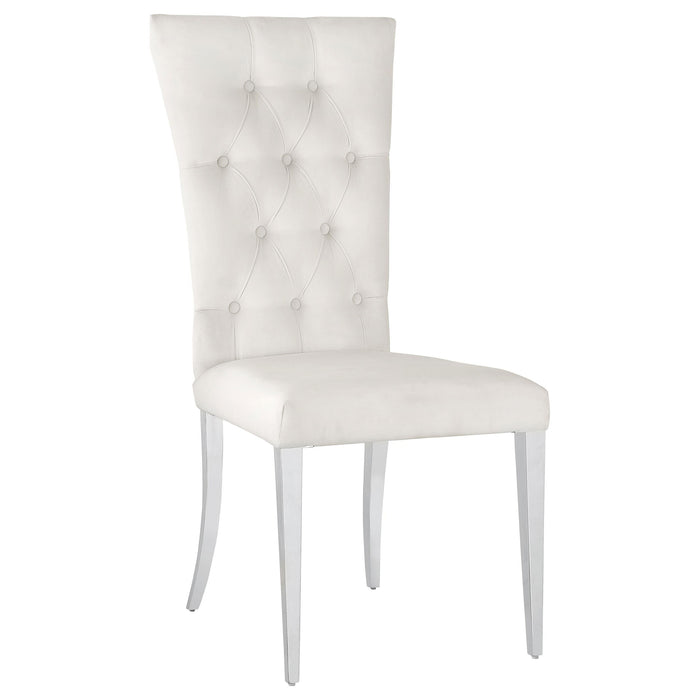 Kerwin Tufted Upholstered Side Chair (Set Of 2) - Home Discount Furniture - NJ-linden
