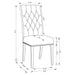 Alana Side Chair - Home Discount Furniture - NJ-linden