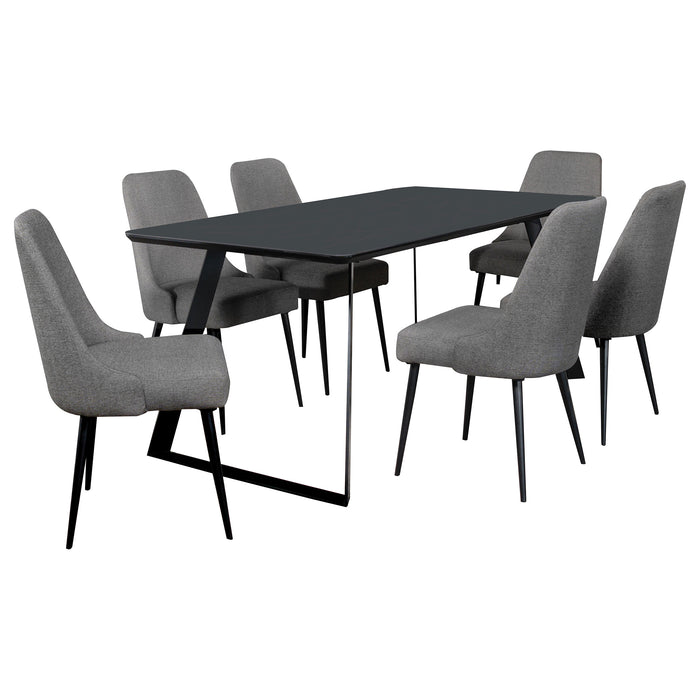 Smith 7 Pc Dining Set - Home Discount Furniture - NJ-linden