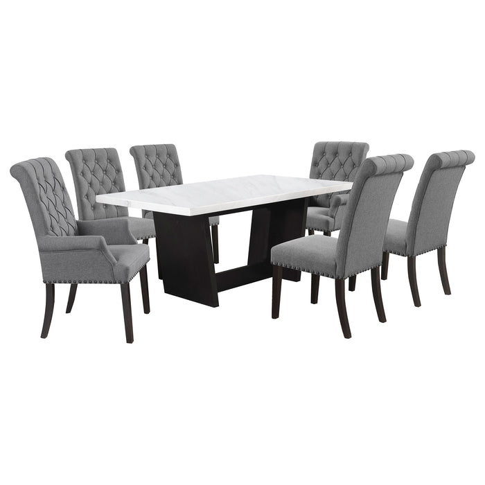 Sherry 7 Pc Dining Set - Home Discount Furniture - NJ-linden