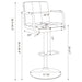 Palomar Adjustable Bar Stool - Home Discount Furniture - NJ-linden