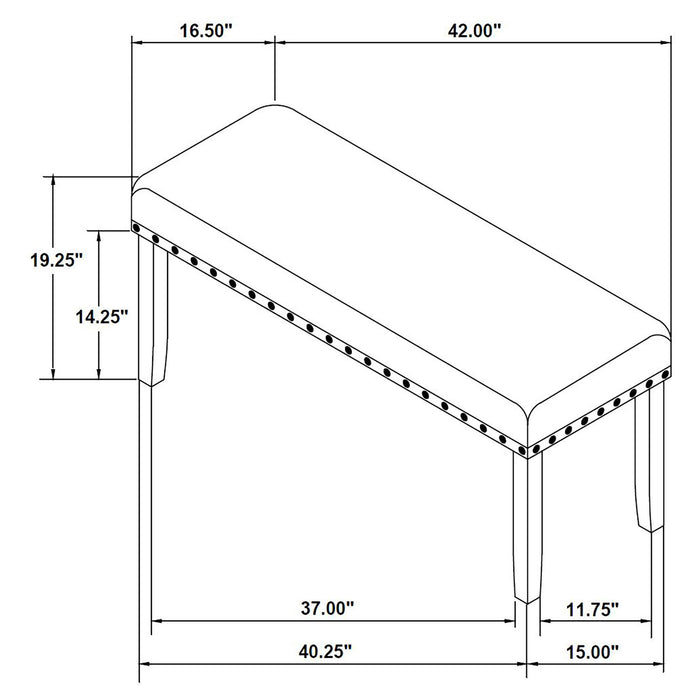 Barlow 6 Pc Dining Set - Home Discount Furniture - NJ-linden