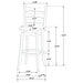 Murphy Bar Stool - Home Discount Furniture - NJ-linden