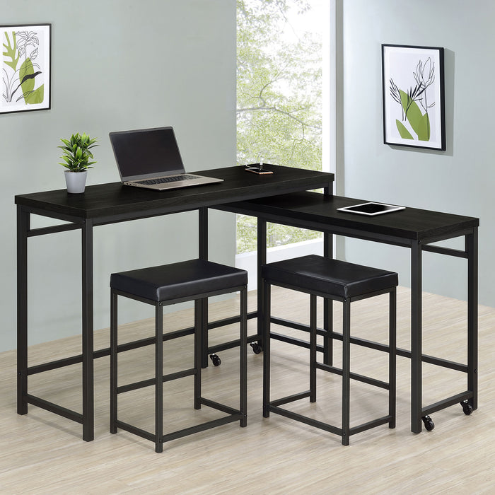 Hawes 4 Pc Counter Height Dining Set - Home Discount Furniture - NJ-linden