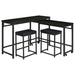 Hawes 4 Pc Counter Height Dining Set - Home Discount Furniture - NJ-linden