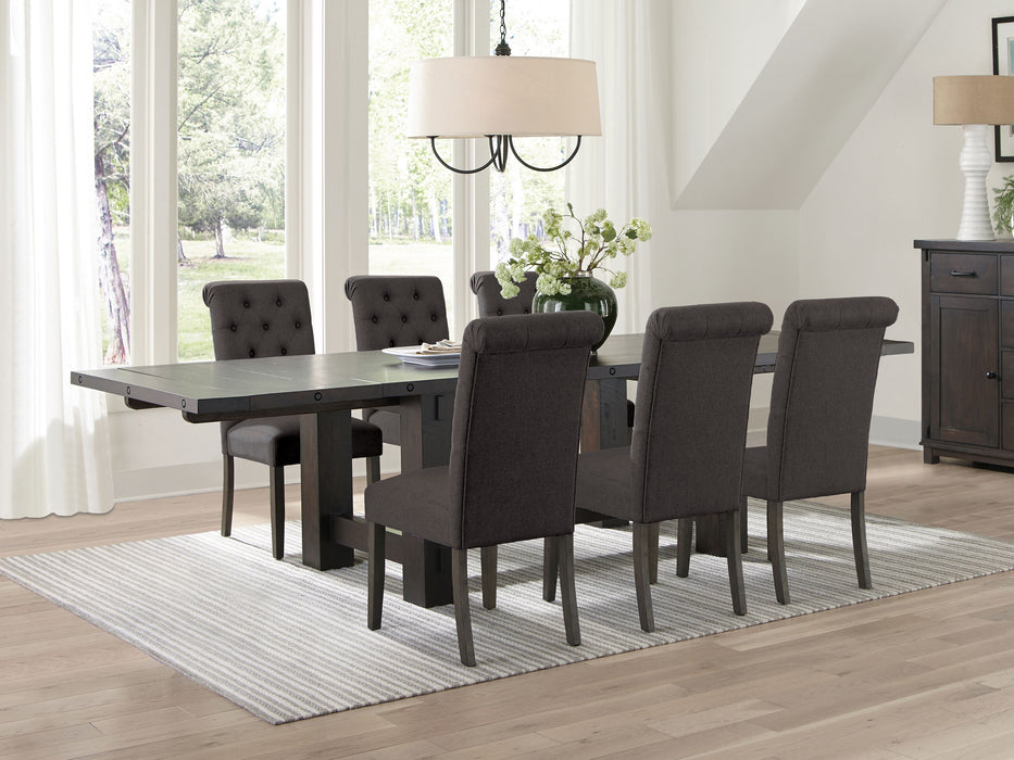 Calandra Rectangular Dining Set with Extension Leaf - Home Discount Furniture - NJ-linden