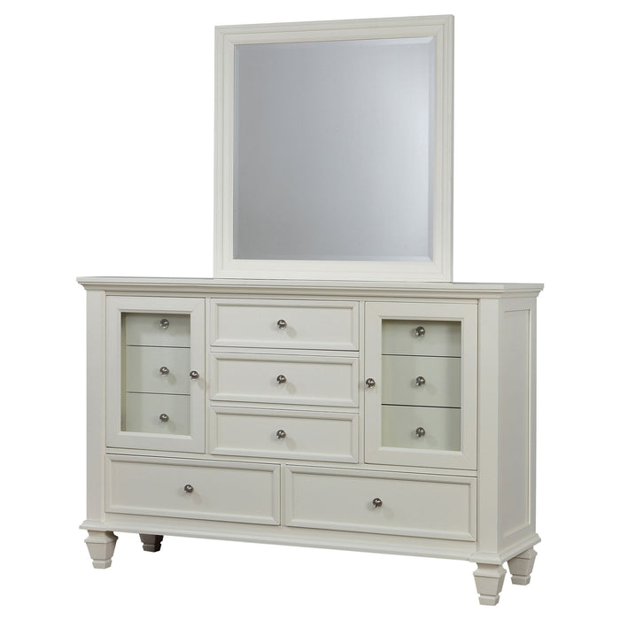 Sandy Beach Dresser With Mirror - Home Discount Furniture - NJ-linden