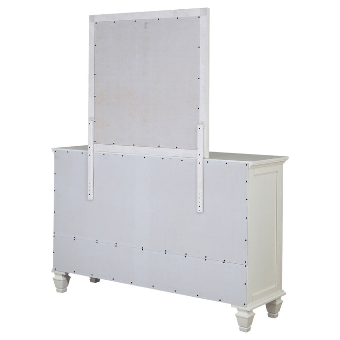 Sandy Beach Dresser With Mirror - Home Discount Furniture - NJ-linden