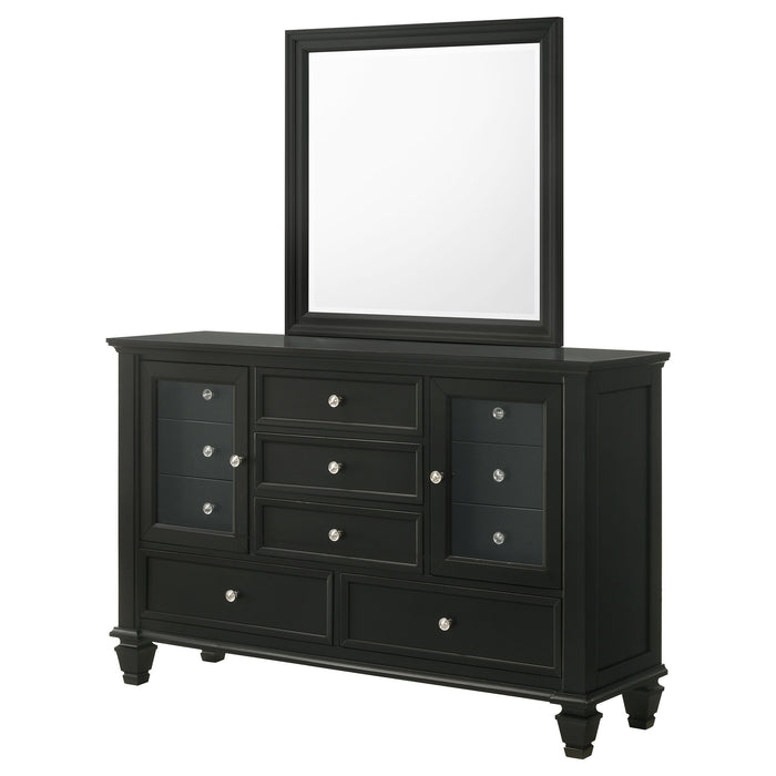 Sandy Beach Dresser With Mirror - Home Discount Furniture - NJ-linden