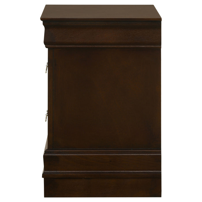 Louis Philippe Nightstand - Home Discount Furniture - NJ-linden