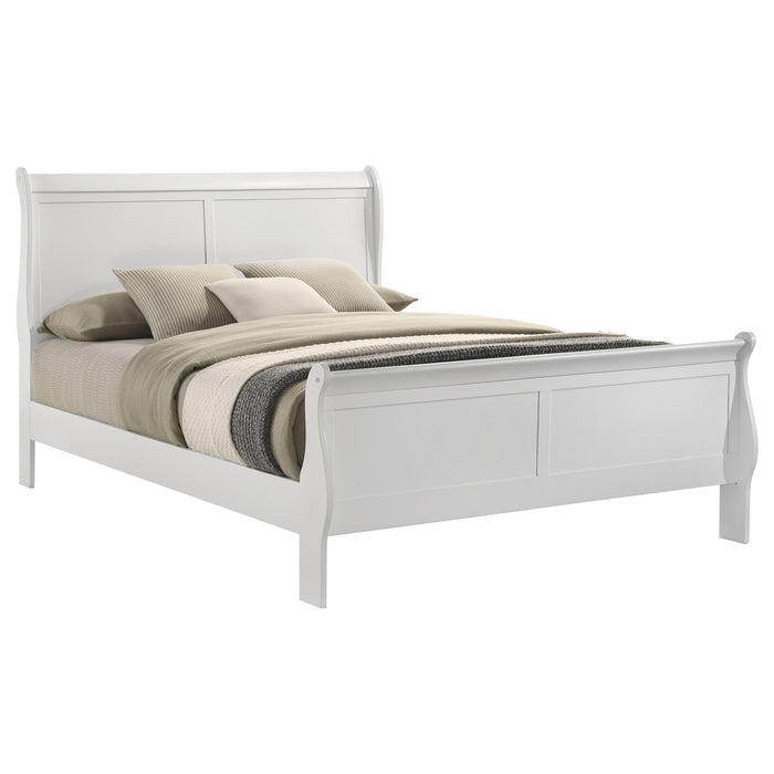 Louis Philippe Full Bed - Home Discount Furniture - NJ-linden