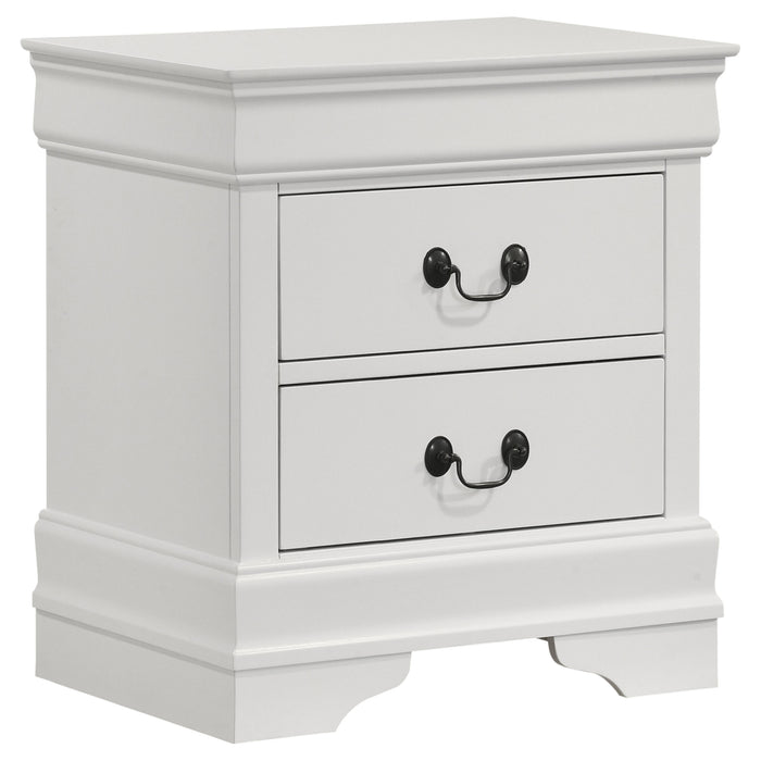 Louis Philippe Nightstand - Home Discount Furniture - NJ-linden