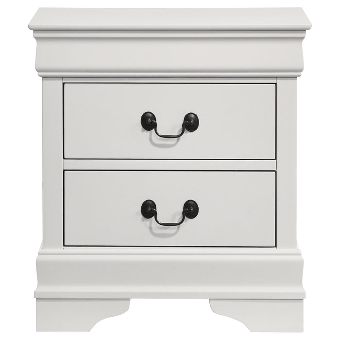 Louis Philippe Nightstand - Home Discount Furniture - NJ-linden