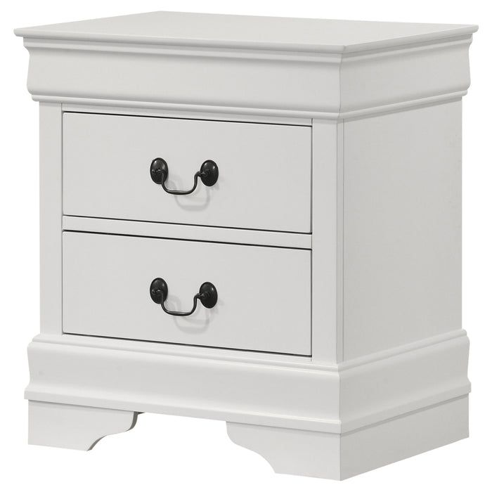 Louis Philippe Nightstand - Home Discount Furniture - NJ-linden