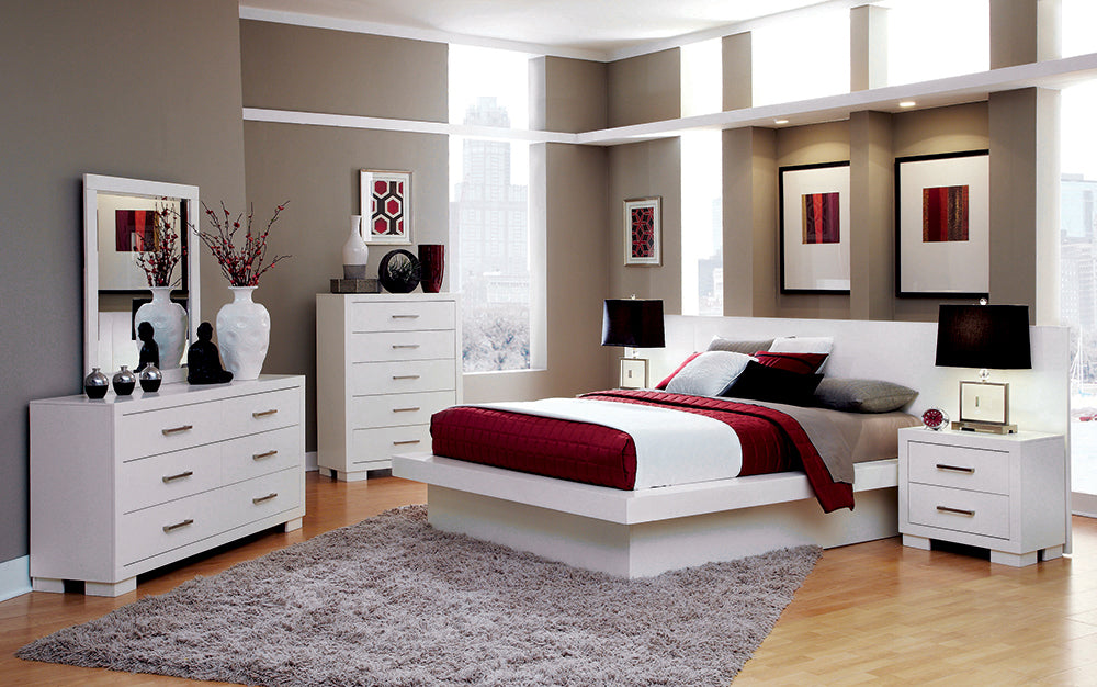 Jessica Bedroom Set with Nightstand Panels - Home Discount Furniture - NJ-linden