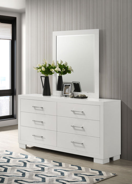 Jessica Dresser With Mirror - Home Discount Furniture - NJ-linden