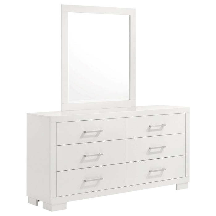 Jessica Dresser With Mirror - Home Discount Furniture - NJ-linden