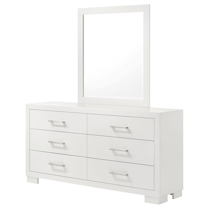 Jessica Dresser With Mirror - Home Discount Furniture - NJ-linden