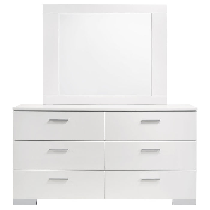 Felicity Dresser With Mirror - Home Discount Furniture - NJ-linden