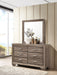 Kauffman Dresser With Mirror - Home Discount Furniture - NJ-linden