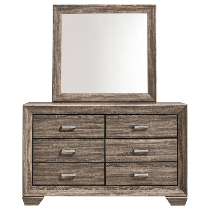 Kauffman Dresser With Mirror - Home Discount Furniture - NJ-linden