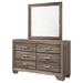 Kauffman Dresser With Mirror - Home Discount Furniture - NJ-linden
