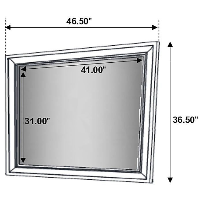Miranda Dresser Mirror - Home Discount Furniture - NJ-linden
