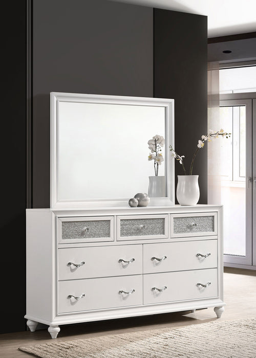 Barzini Dresser With Mirror - Home Discount Furniture - NJ-linden
