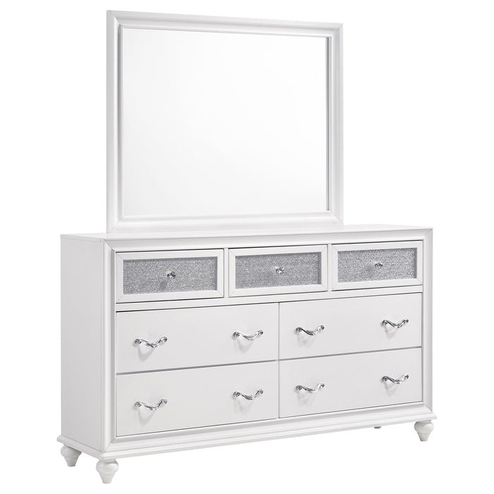Barzini Dresser With Mirror - Home Discount Furniture - NJ-linden
