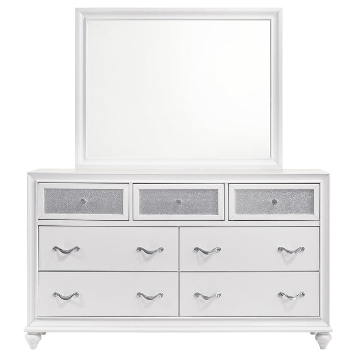 Barzini Dresser With Mirror - Home Discount Furniture - NJ-linden