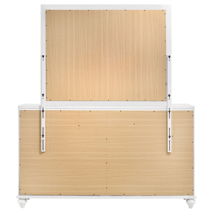 Barzini Dresser With Mirror - Home Discount Furniture - NJ-linden