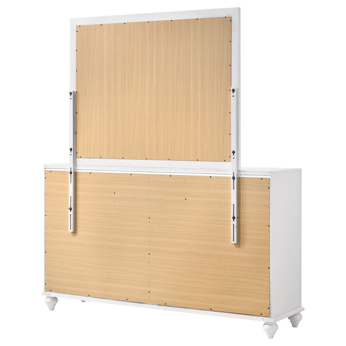 Barzini Dresser With Mirror - Home Discount Furniture - NJ-linden