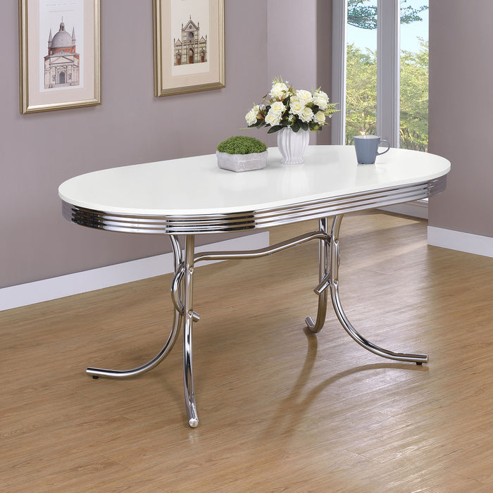 Retro Dining Table - Home Discount Furniture - NJ-linden