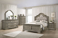 Manchester Bedroom Set with Upholstered Arched Headboard Wheat - Home Discount Furniture - NJ-linden