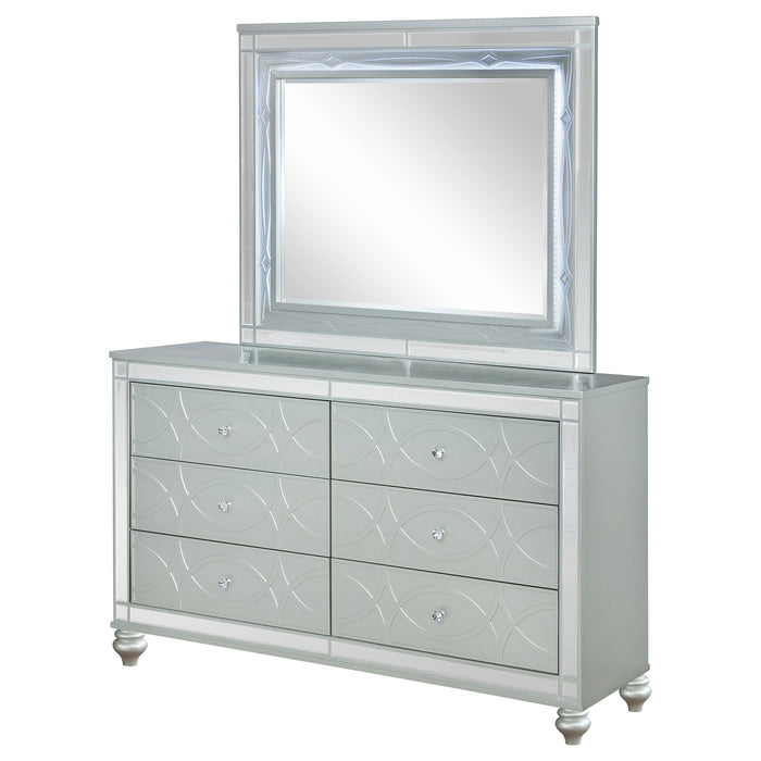 Gunnison Dresser With Mirror - Home Discount Furniture - NJ-linden