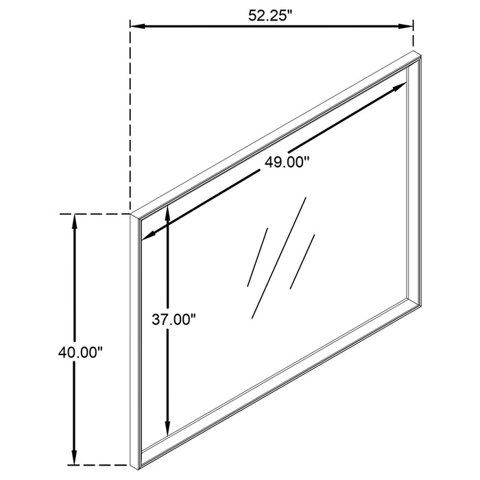 Durango Dresser Mirror - Home Discount Furniture - NJ-linden