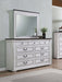 Hillcrest Dresser With Mirror - Home Discount Furniture - NJ-linden