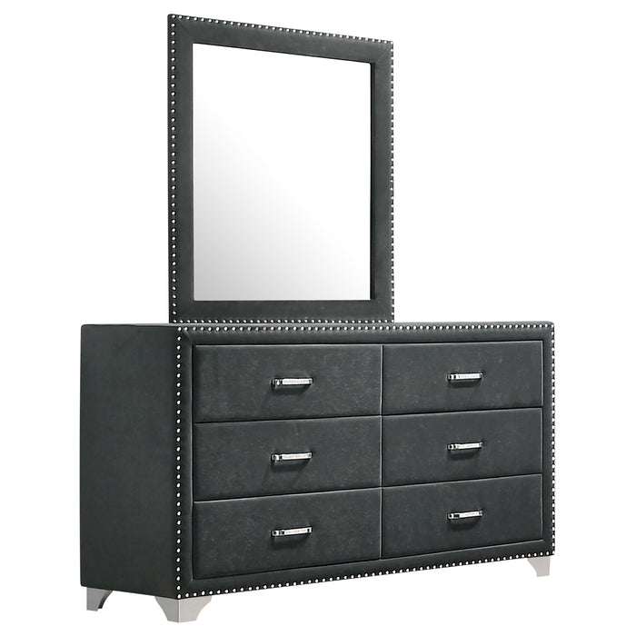 Melody Dresser With Mirror - Home Discount Furniture - NJ-linden
