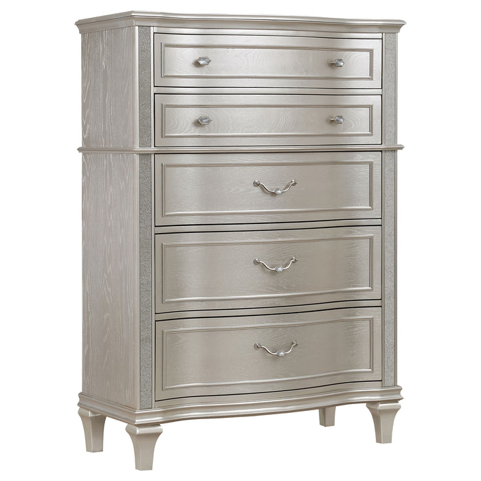 Evangeline 5 Pc Bedroom Set - Home Discount Furniture - NJ-linden